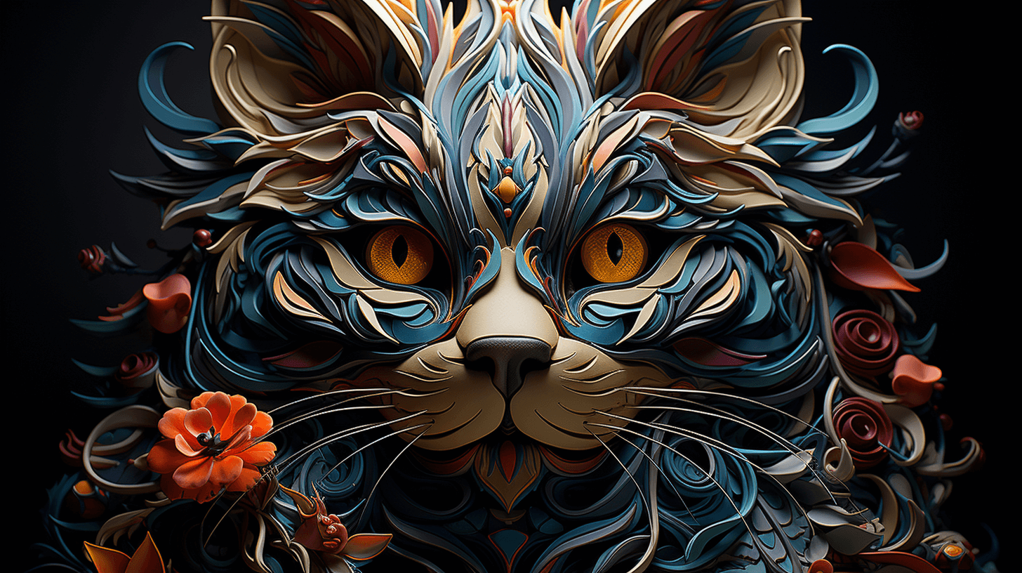 amazing-cat-illustration-in-3d